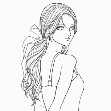 模写練習 Pixiv Sketch