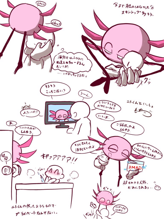 3色もち(っ ॑꒳ ॑c)ﾓﾁさんの投稿 - k夢ちゃん #夢絵 - pixiv Sketch