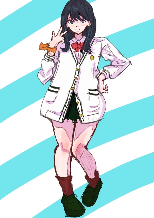 reバース　新庄アカネ　宝田六花　nbp 宝田六花 - pixiv Sketch