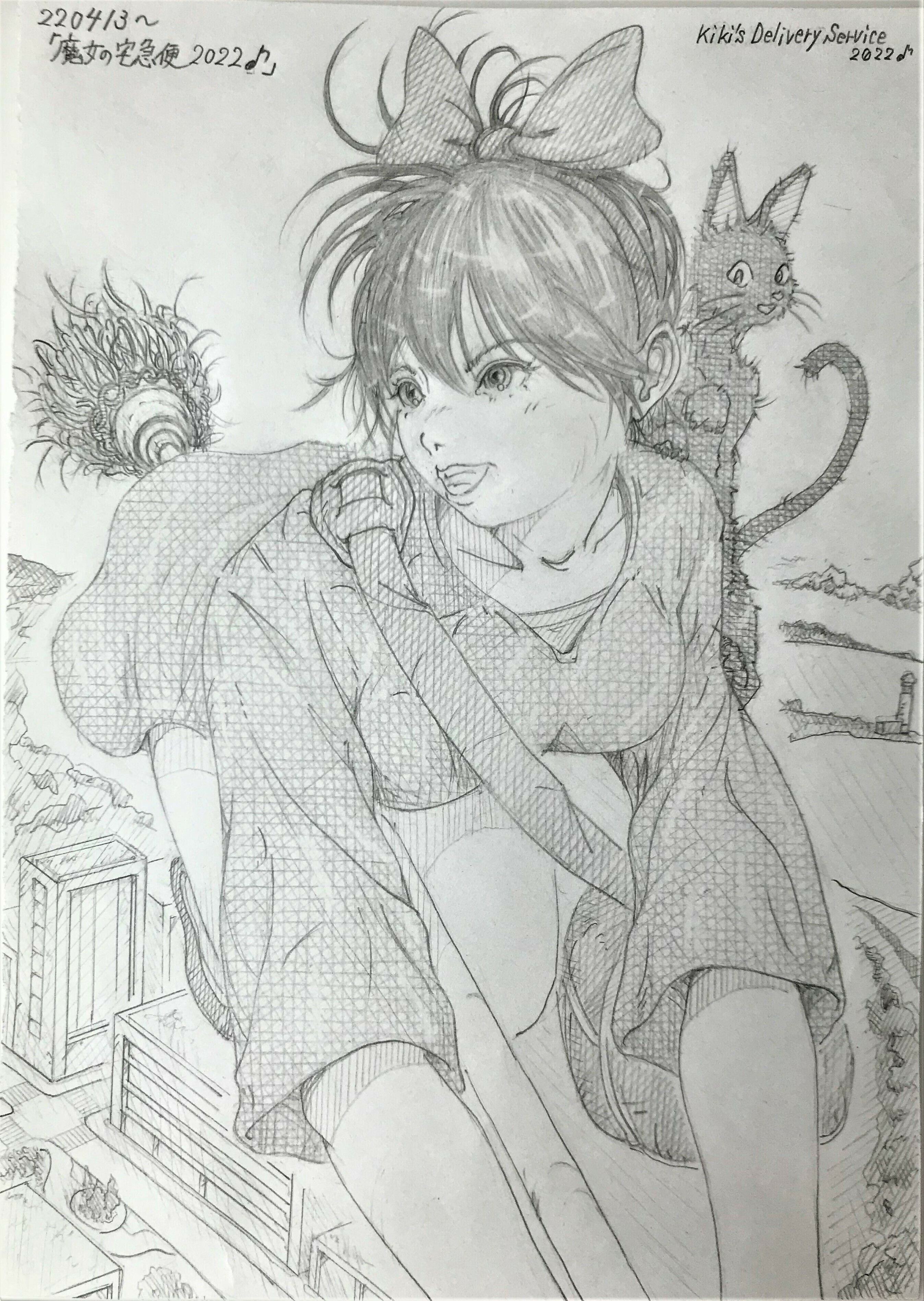 魔女の宅急便 Pixiv Sketch 魔女の宅急便 Pixiv Sketch