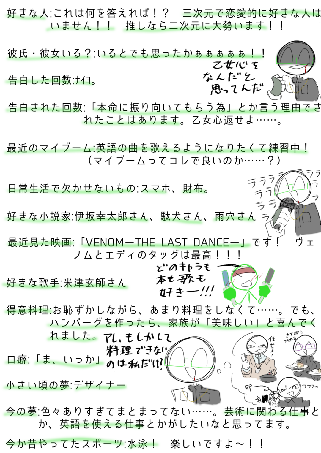 いいねの数だけ自己紹介 - pixiv Sketch