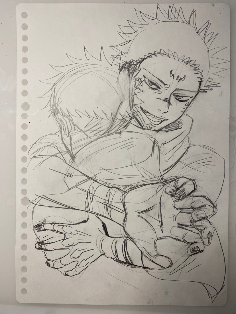 両面宿儺 - pixiv Sketch