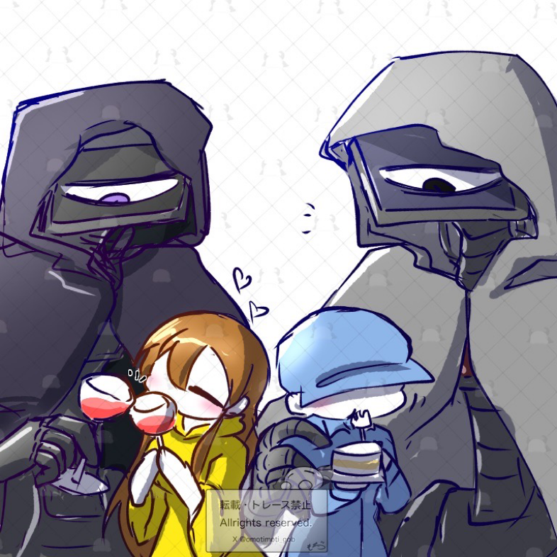 3色もち(っ ॑꒳ ॑c)ﾓﾁさんの投稿 - よそ宅夢と一緒絵 #PPT夢 #PPT夢