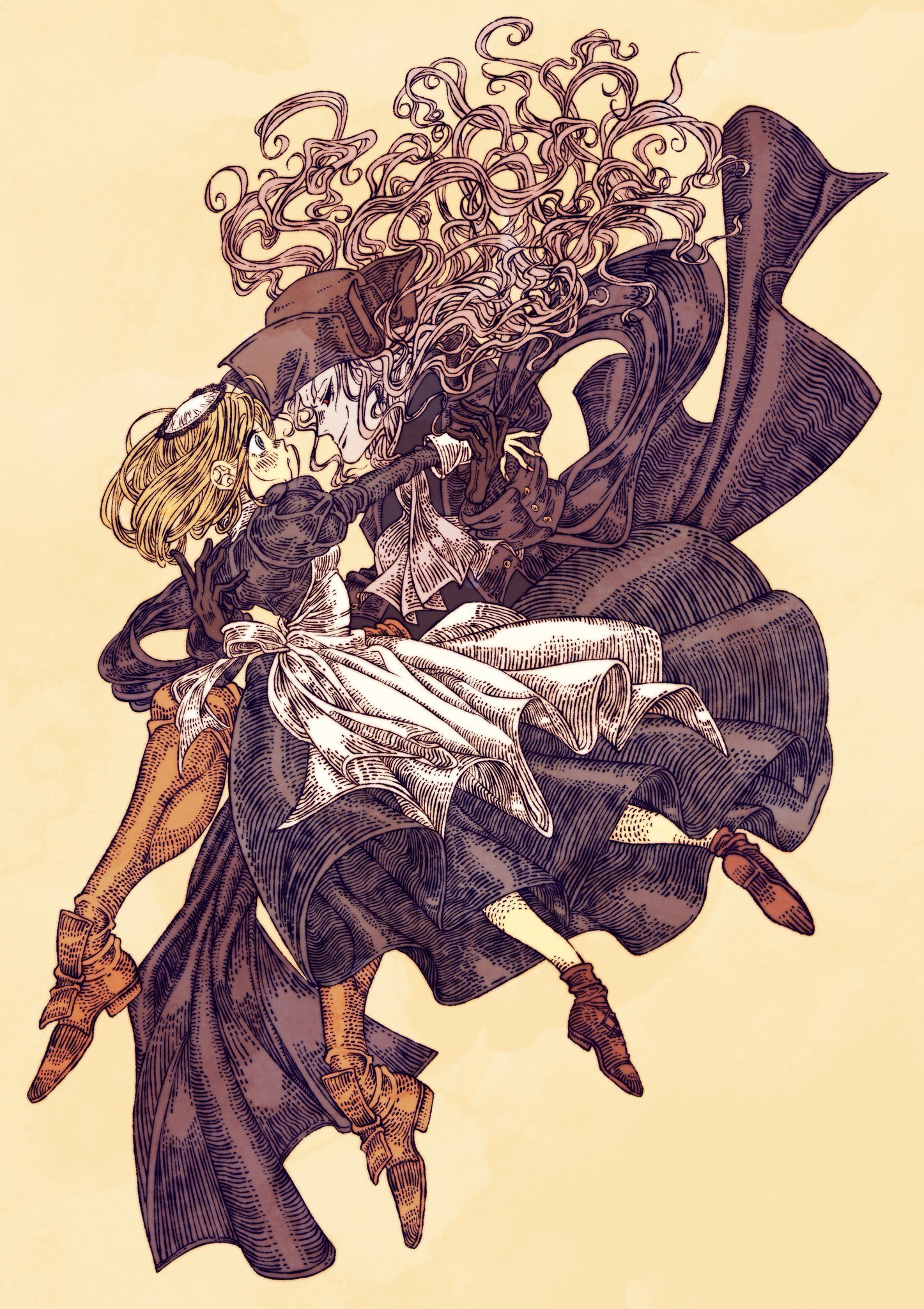 黒博物館ゴーストアンドレディ - pixiv Sketch