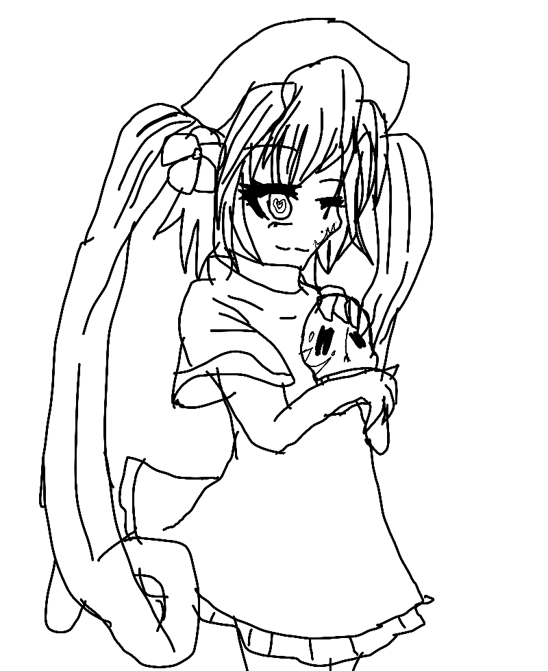 エボラちゃん - pixiv Sketch
