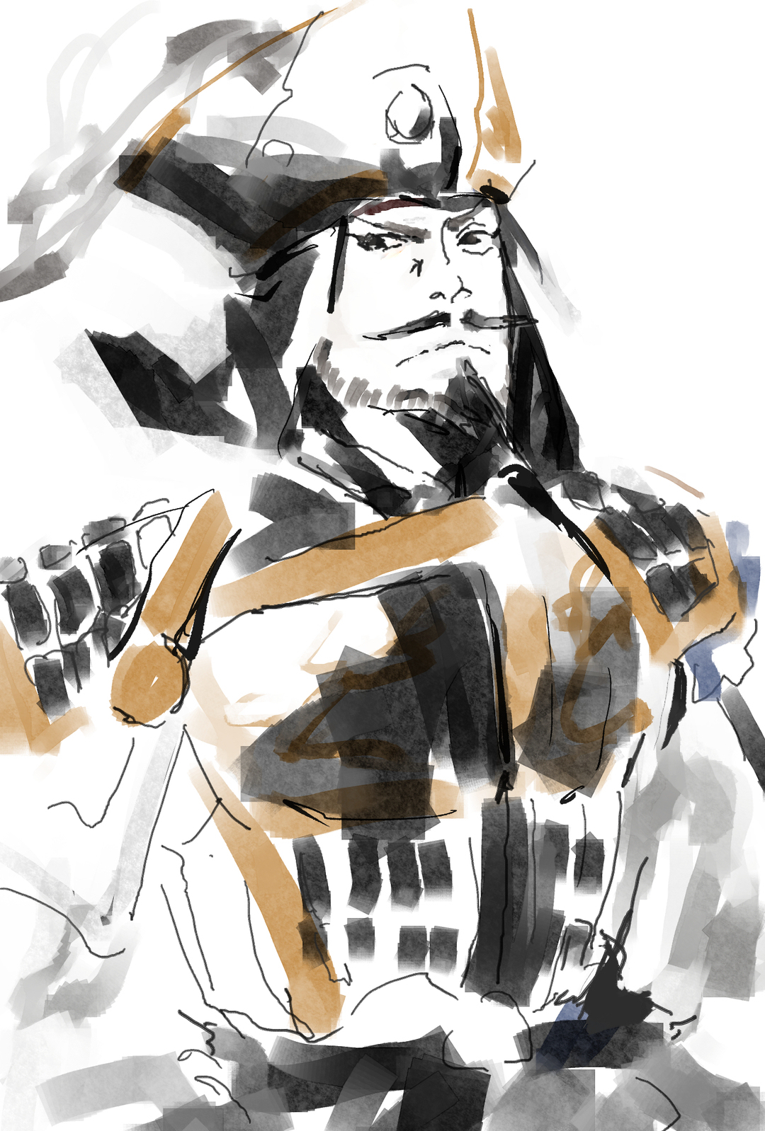 張遼 Pixiv Sketch