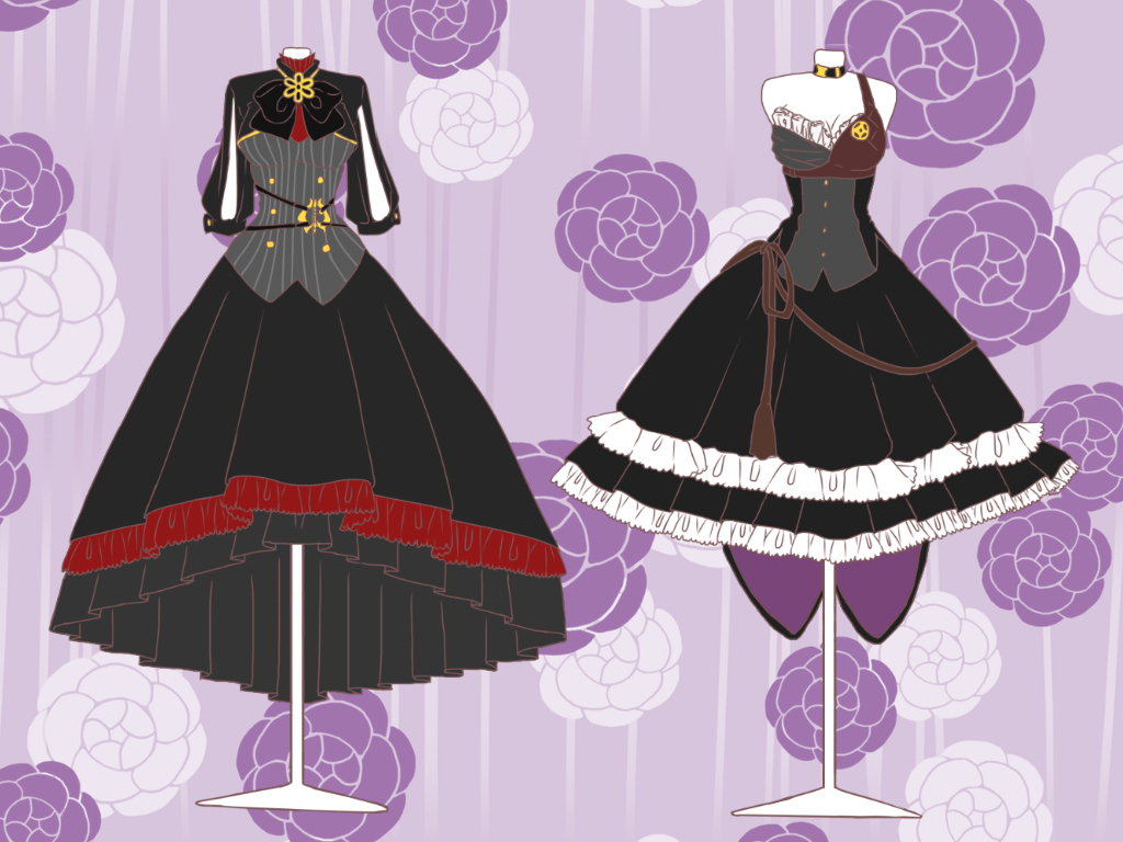 近侍ドレス Pixiv Sketch