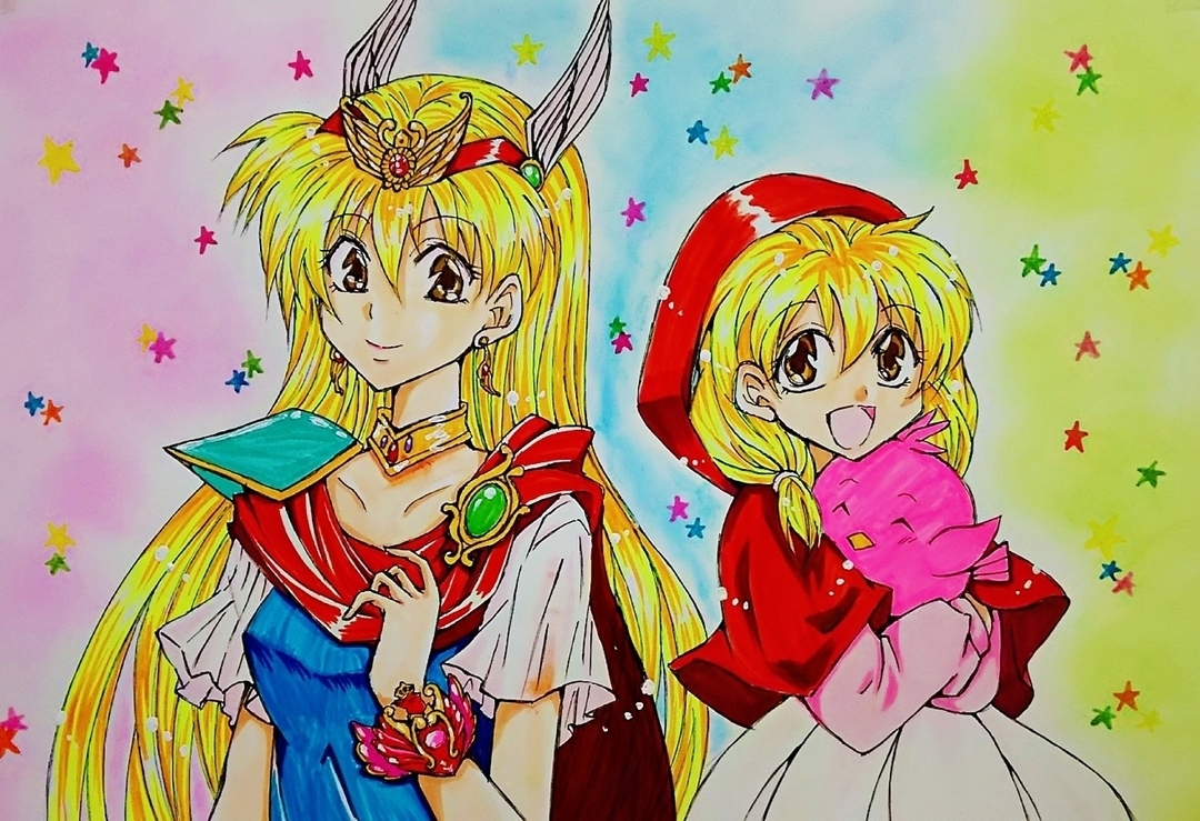 赤ずきんチャチャ「原画・原画決定集」 集英社 - 【非売品☆複製原画】赤ずきんチャチャ/彩花みんの通販