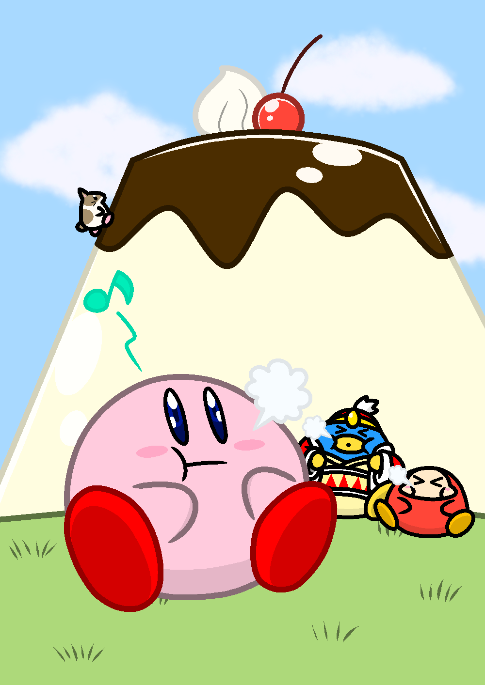 星のカービィウキウキ大冒険 - pixiv Sketch