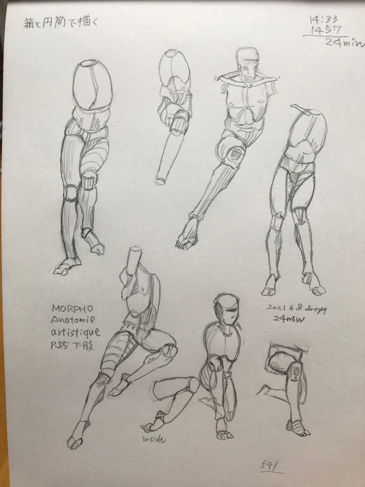 モルフォ人体デッサンr2 Pixiv Sketch