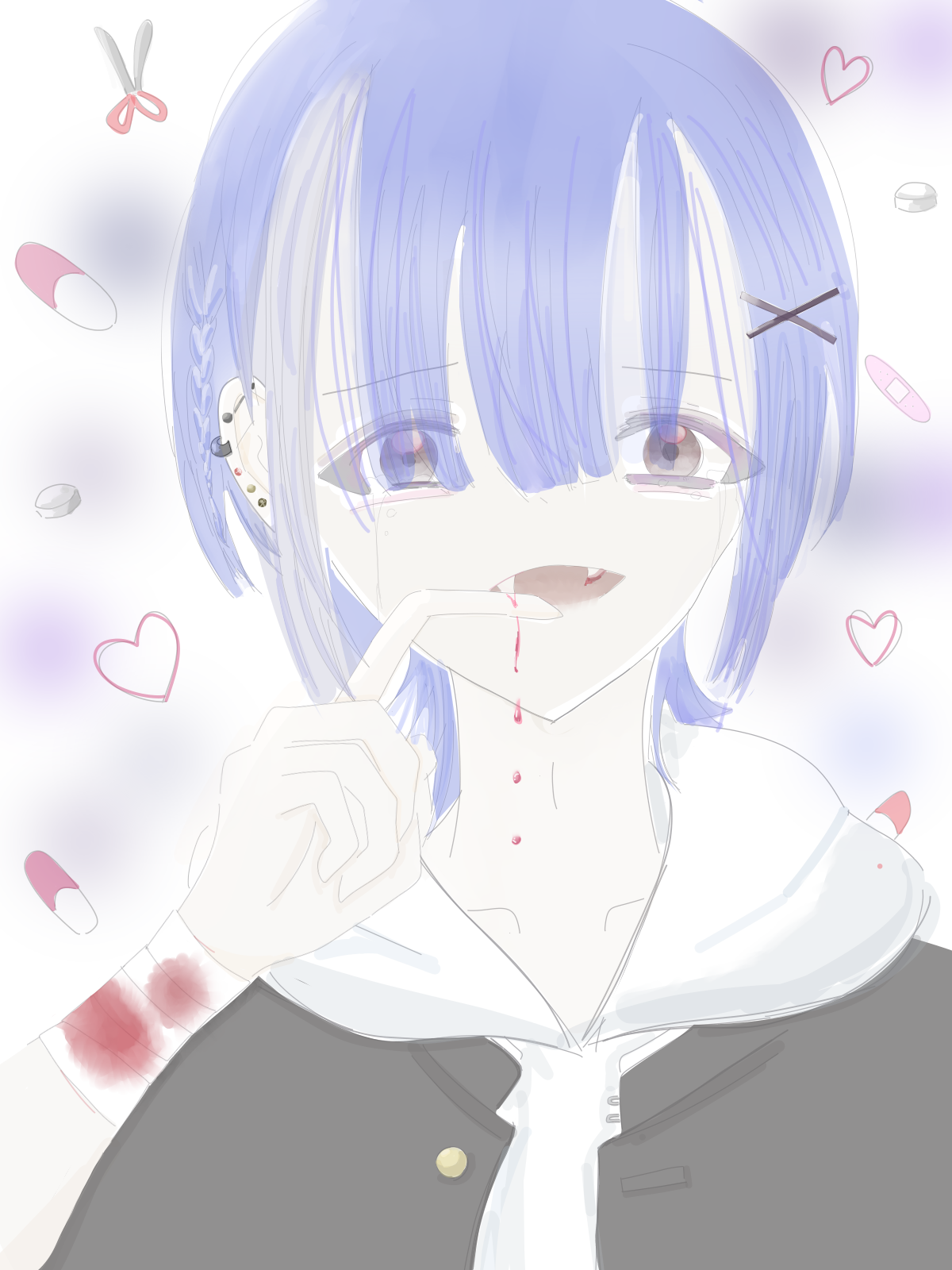 病み男子 Pixiv Sketch