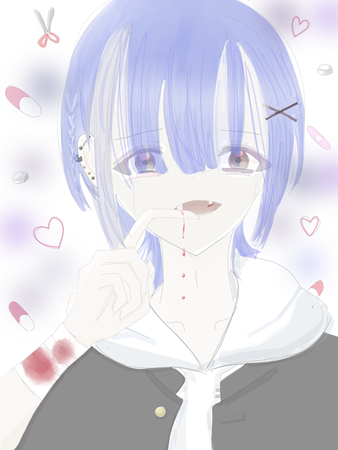 病み男子 Pixiv Sketch