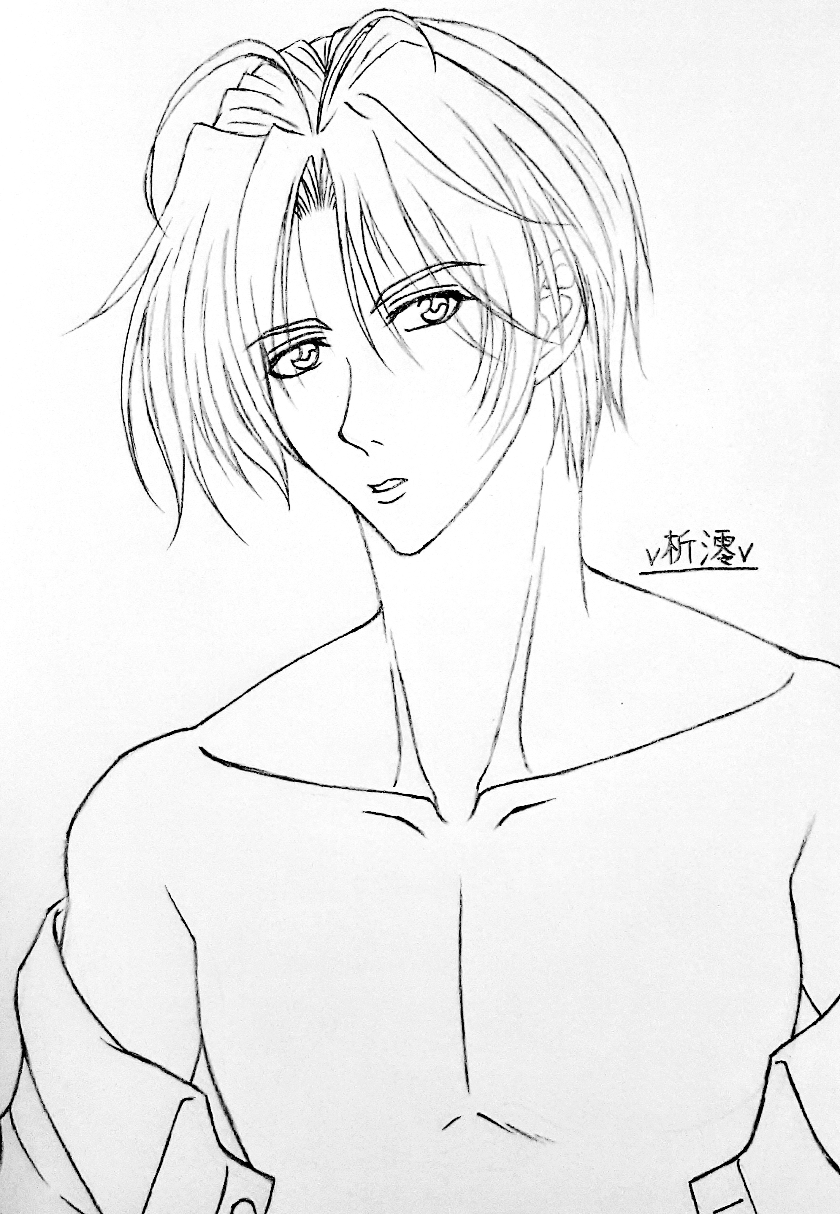 闇の末裔 Pixiv Sketch