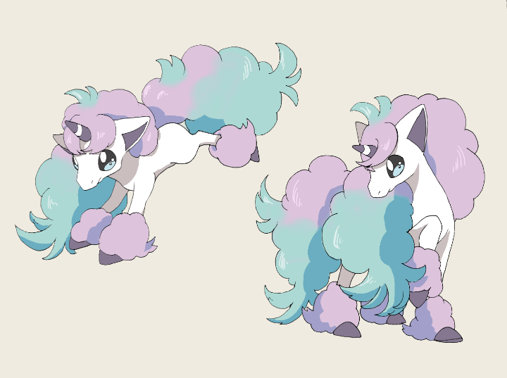 ガラルポニータ Pixiv Sketch