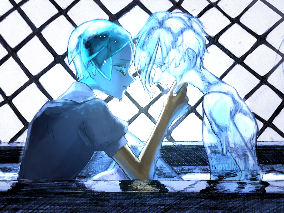 わしたろすさんの投稿 - 幻覚 #宝石の国 #フォスフォフィライト